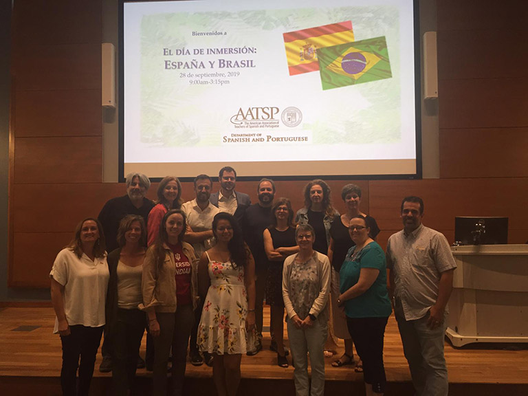 Participants of the 2019 AATSP Día de inmersión.