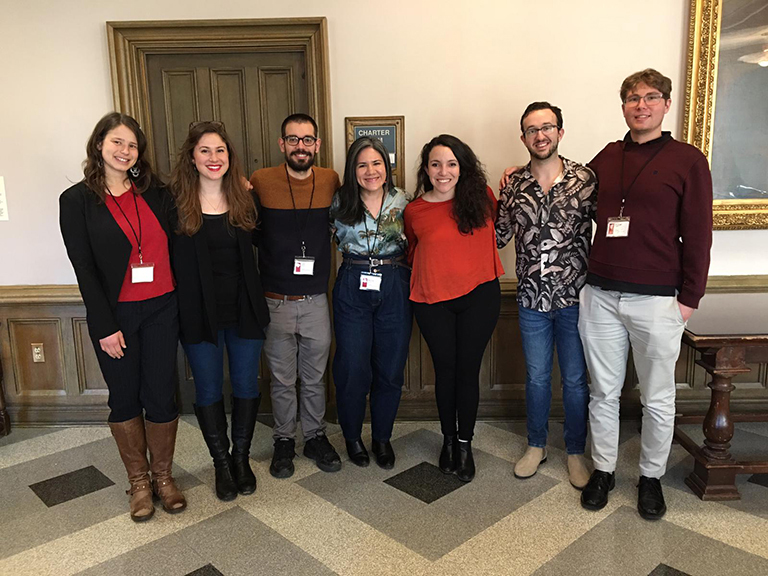 Members of the Diálogos organizing committee.