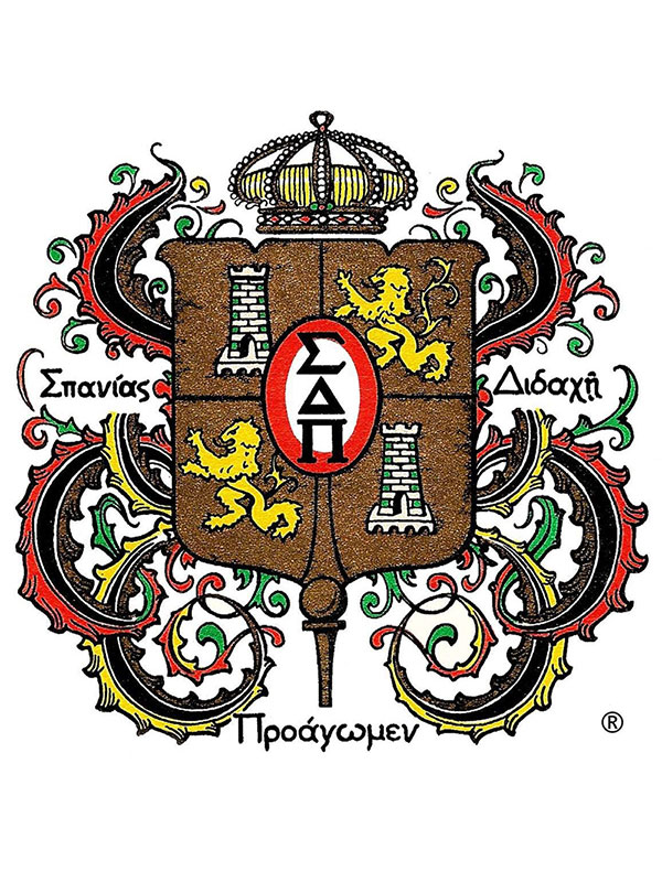 The seal of Sigma Delta Pi.