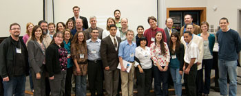 Professors Blackwell and Quesada (U. of Georgia), students