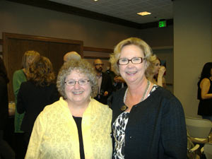 Professor Catherine Larson and MESDA guest Judith Nantell