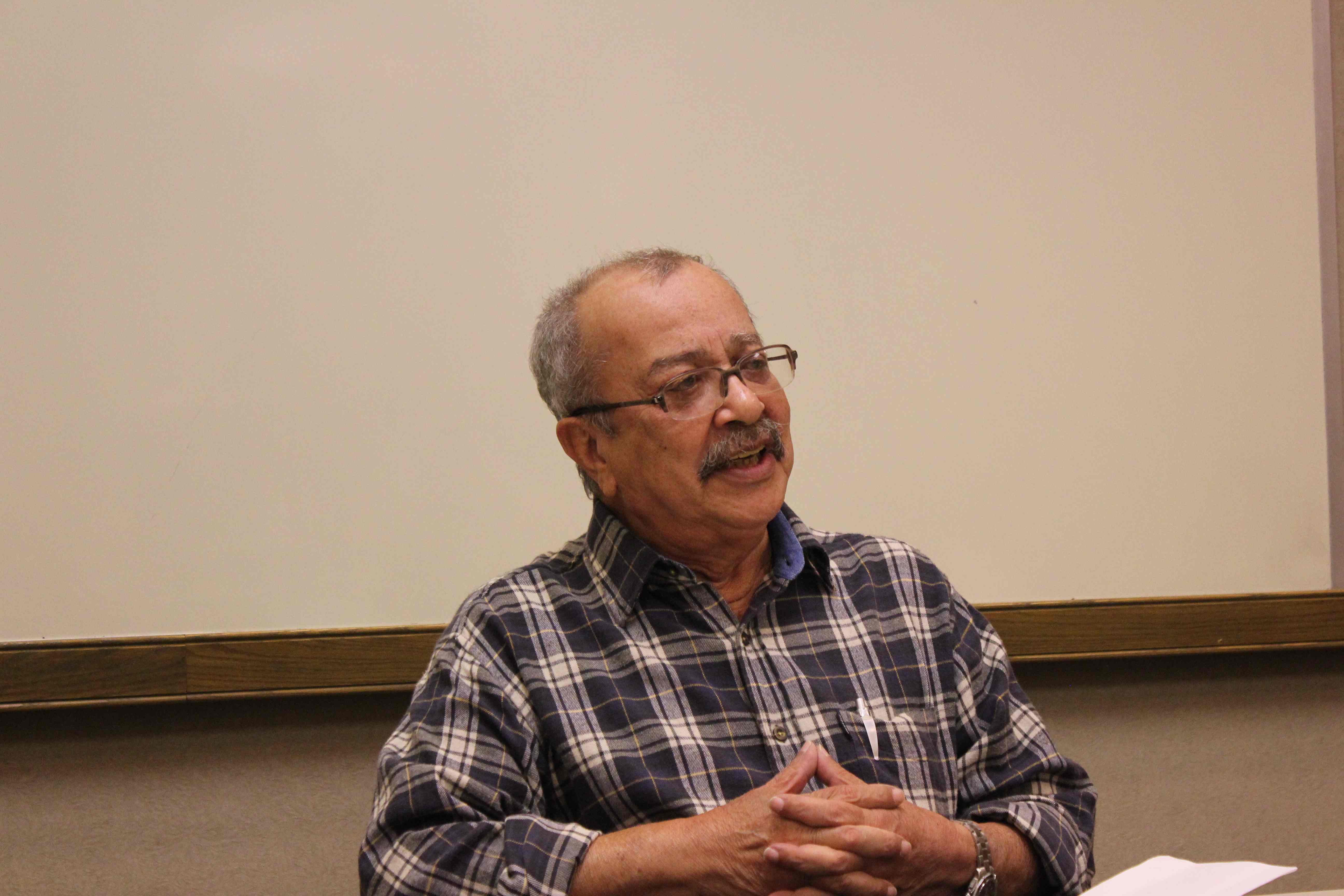 Brazilian novelist João Ubaldo Ribeiro, Writer-in-Residence in Spring 2012
